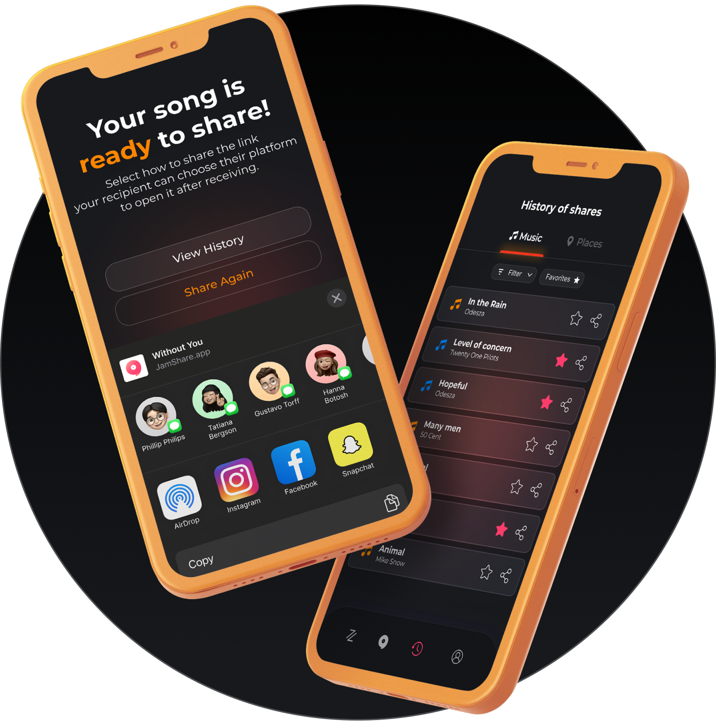 JamShare Mobile App